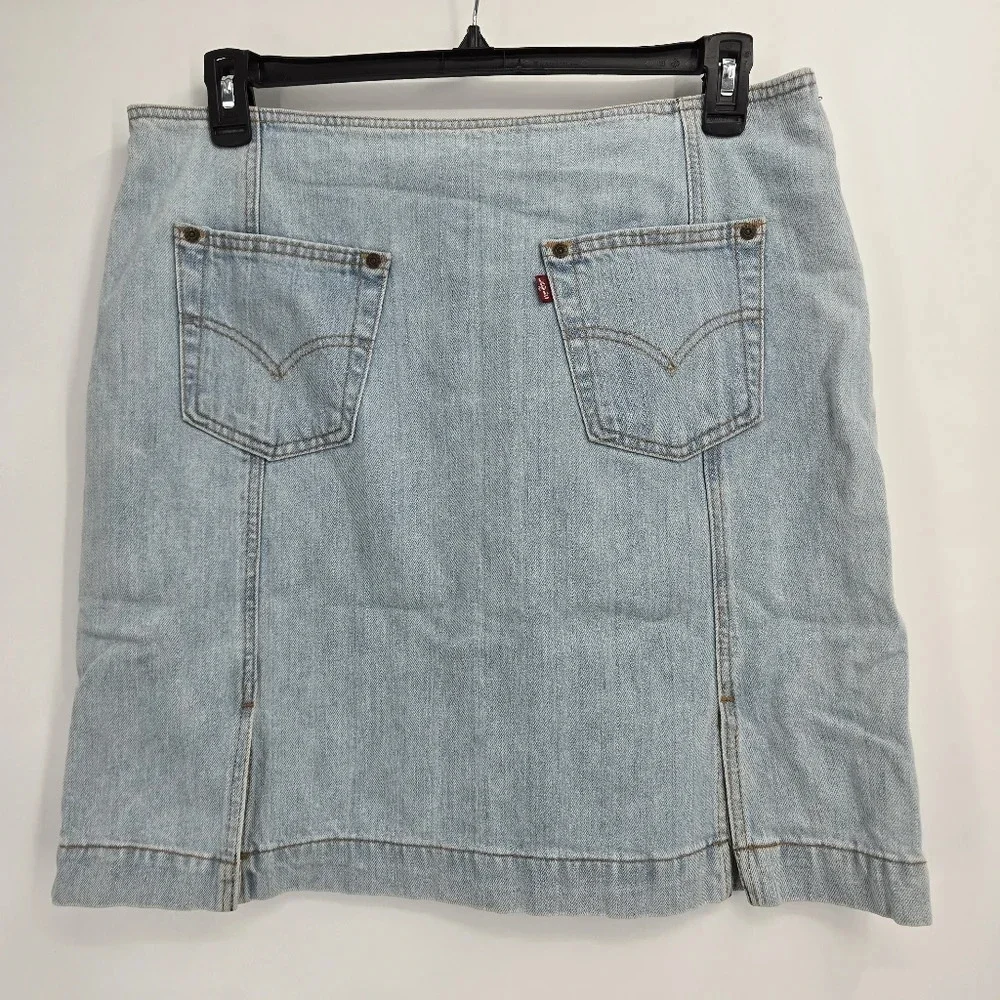 Vintage Levis Light ï Denim Skirt